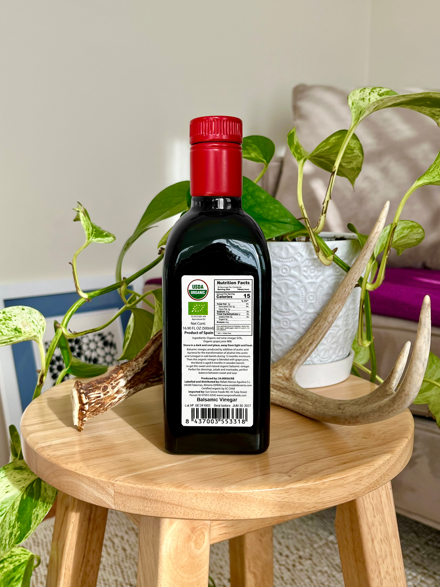 Oro del Desierto Organic Barrel Aged Balsamic Vinegar - NEW