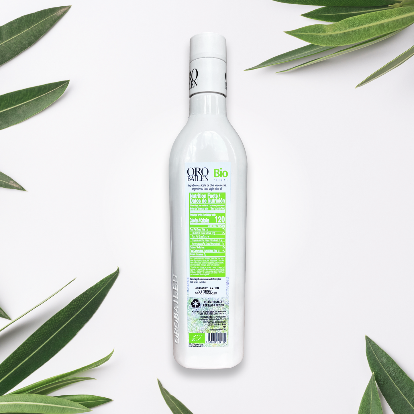 Oro Bailén Organic Picual Bio