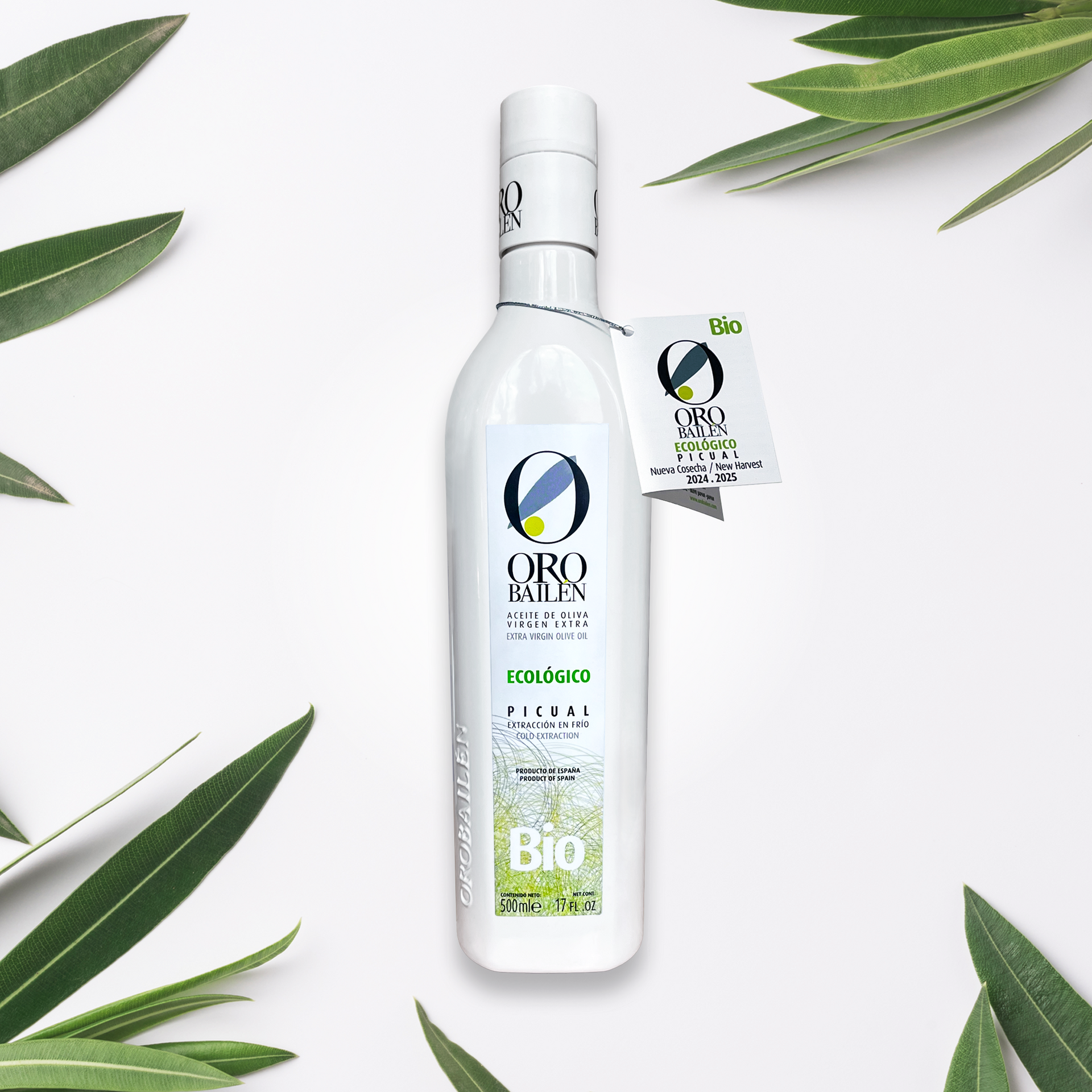 Oro Bailén Picual Organic Award-Winning Spanish Extra Virgin Olive