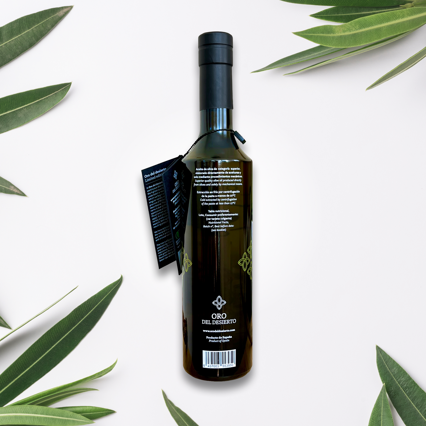 Oro del Desierto Organic Origen Limited Edition