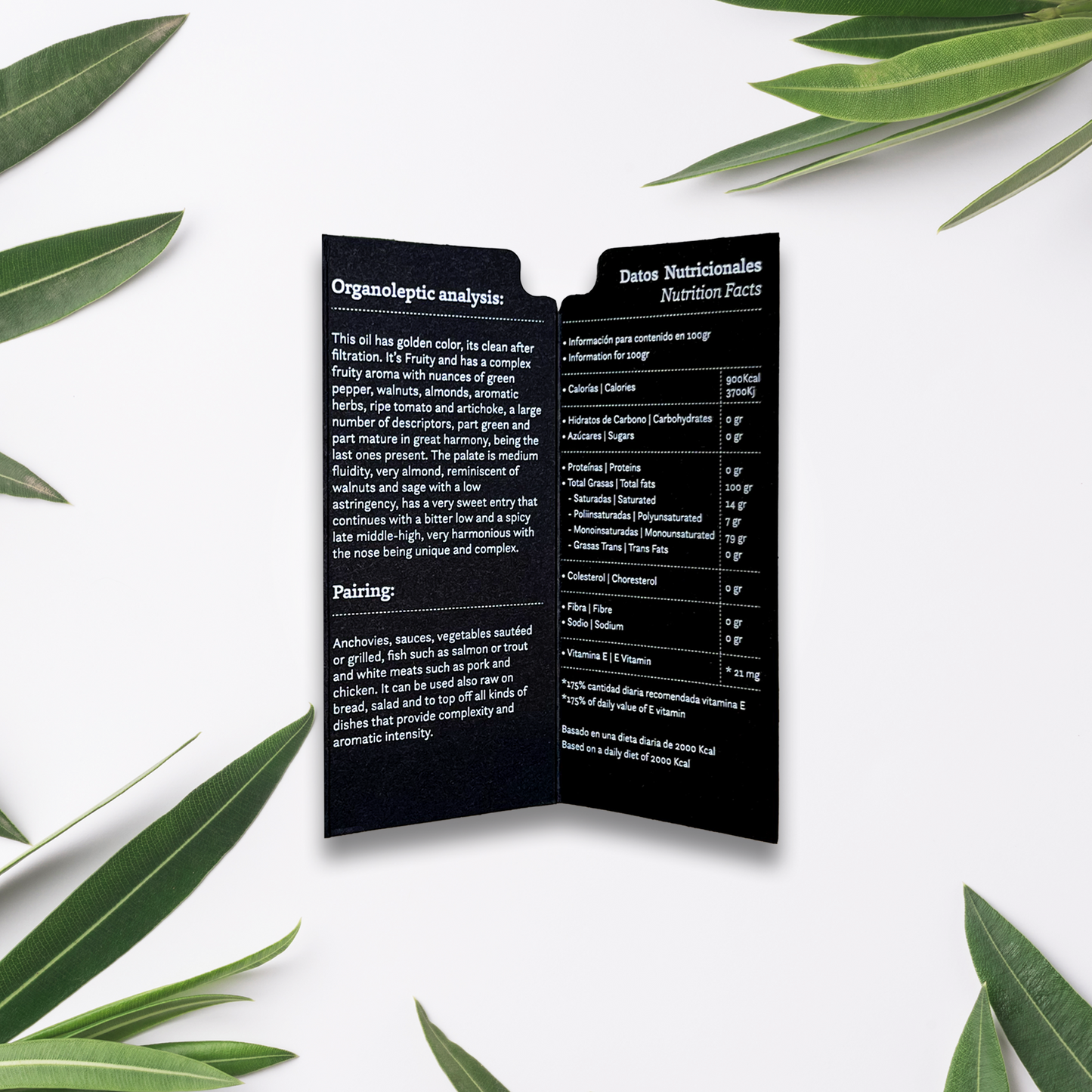 Oro del Desierto Organic Origen Limited Edition